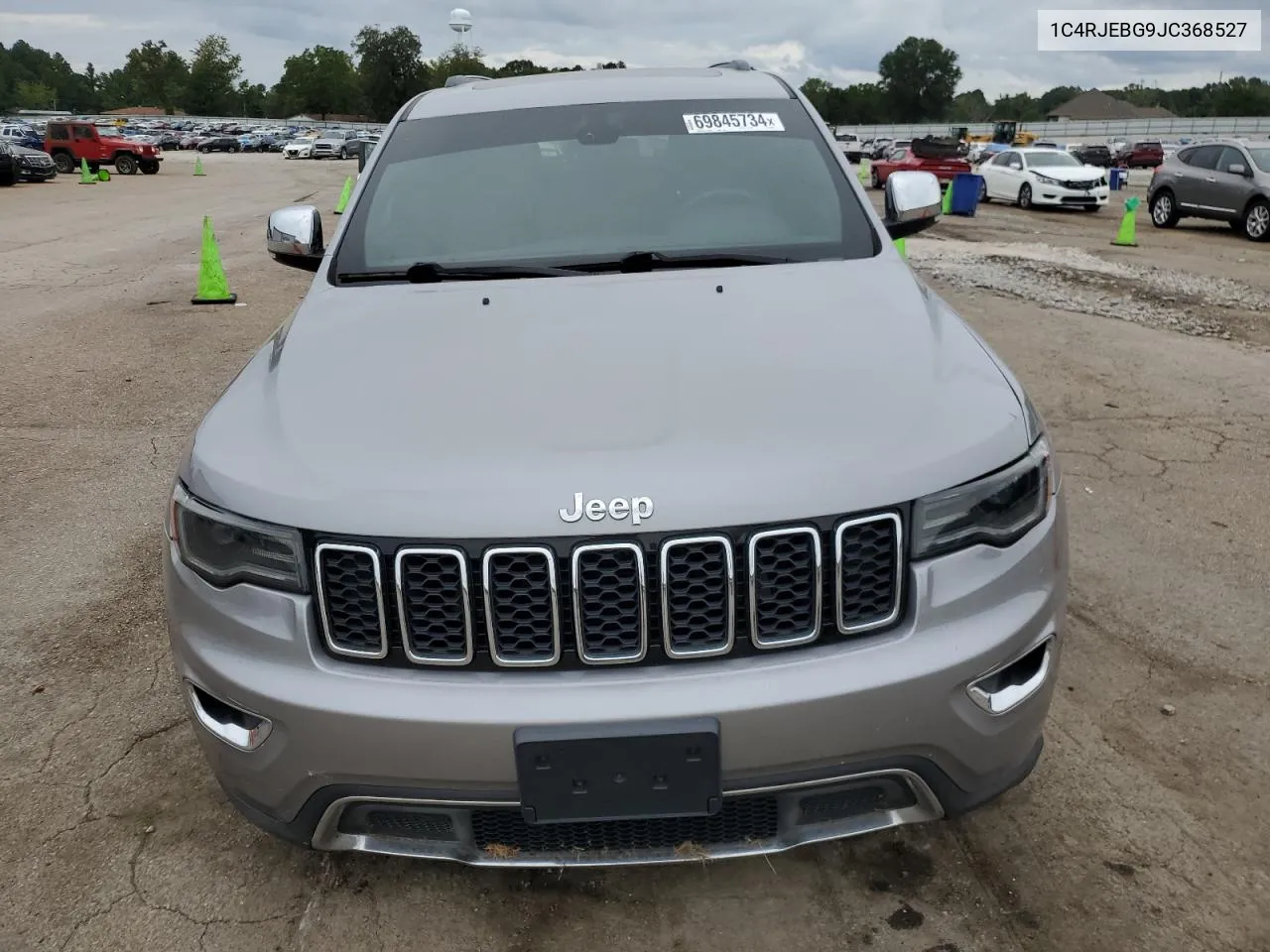 1C4RJEBG9JC368527 2018 Jeep Grand Cherokee Limited