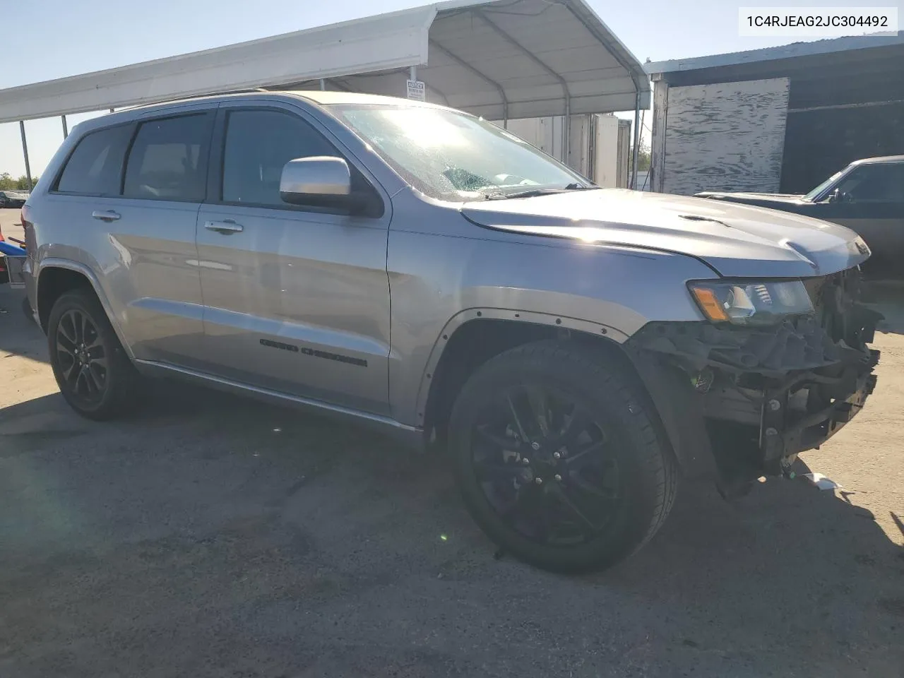 2018 Jeep Grand Cherokee Laredo VIN: 1C4RJEAG2JC304492 Lot: 69849324