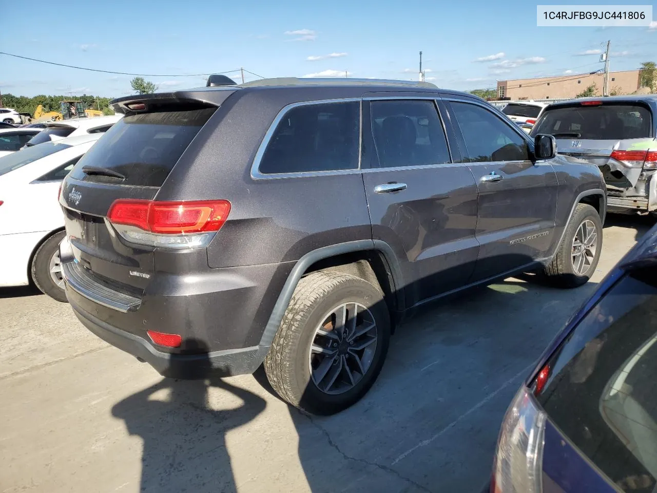 2018 Jeep Grand Cherokee Limited VIN: 1C4RJFBG9JC441806 Lot: 69944764