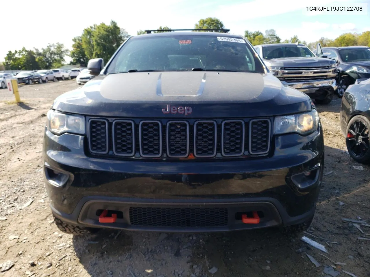 2018 Jeep Grand Cherokee Trailhawk VIN: 1C4RJFLT9JC122708 Lot: 69992364