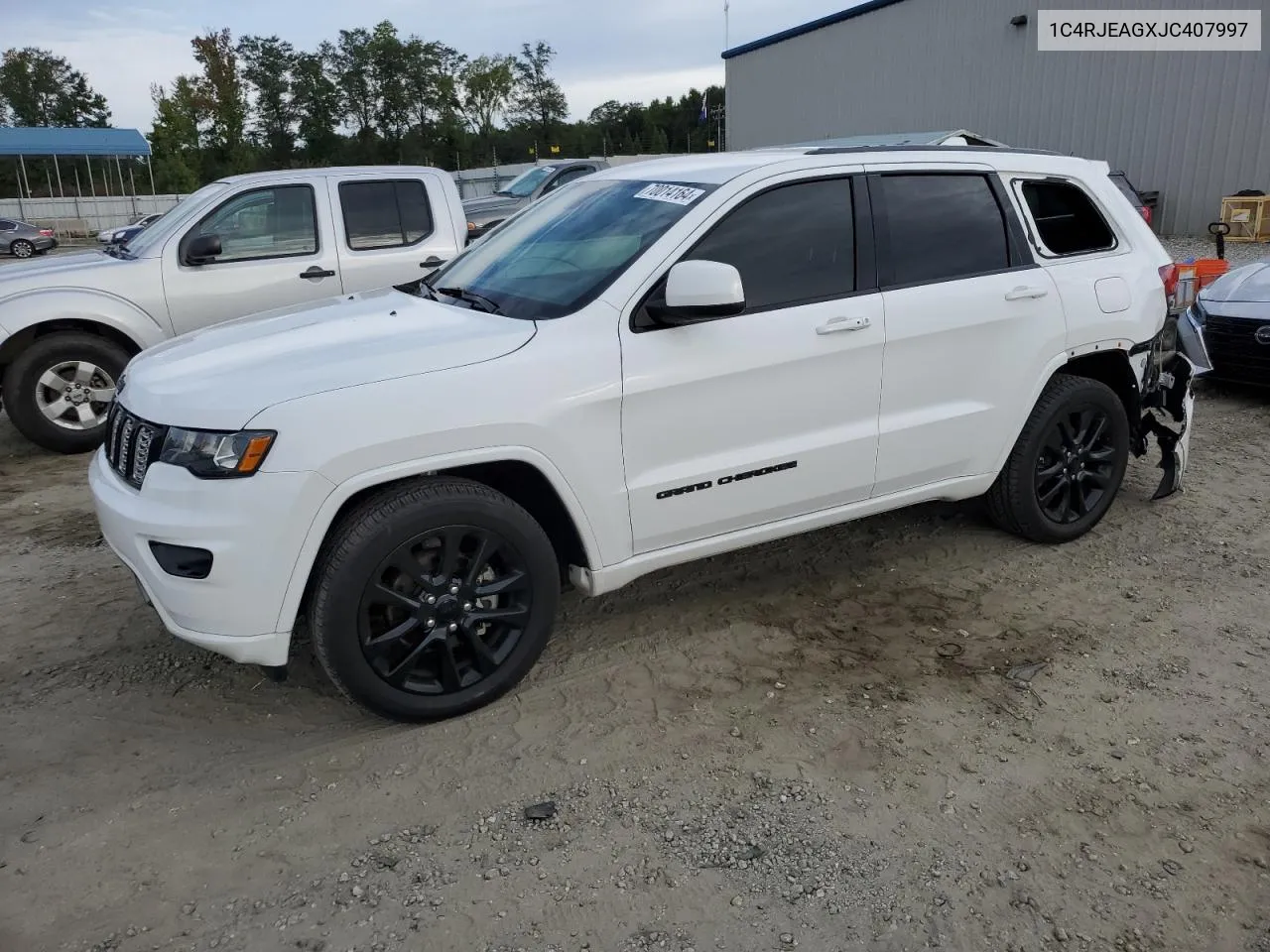 2018 Jeep Grand Cherokee Laredo VIN: 1C4RJEAGXJC407997 Lot: 70014164