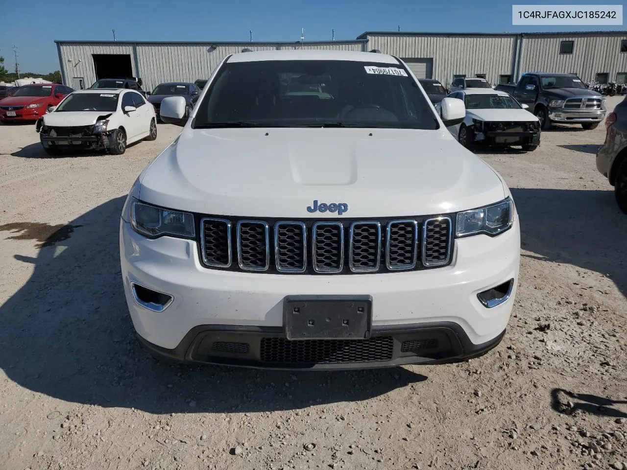 2018 Jeep Grand Cherokee Laredo VIN: 1C4RJFAGXJC185242 Lot: 70179904