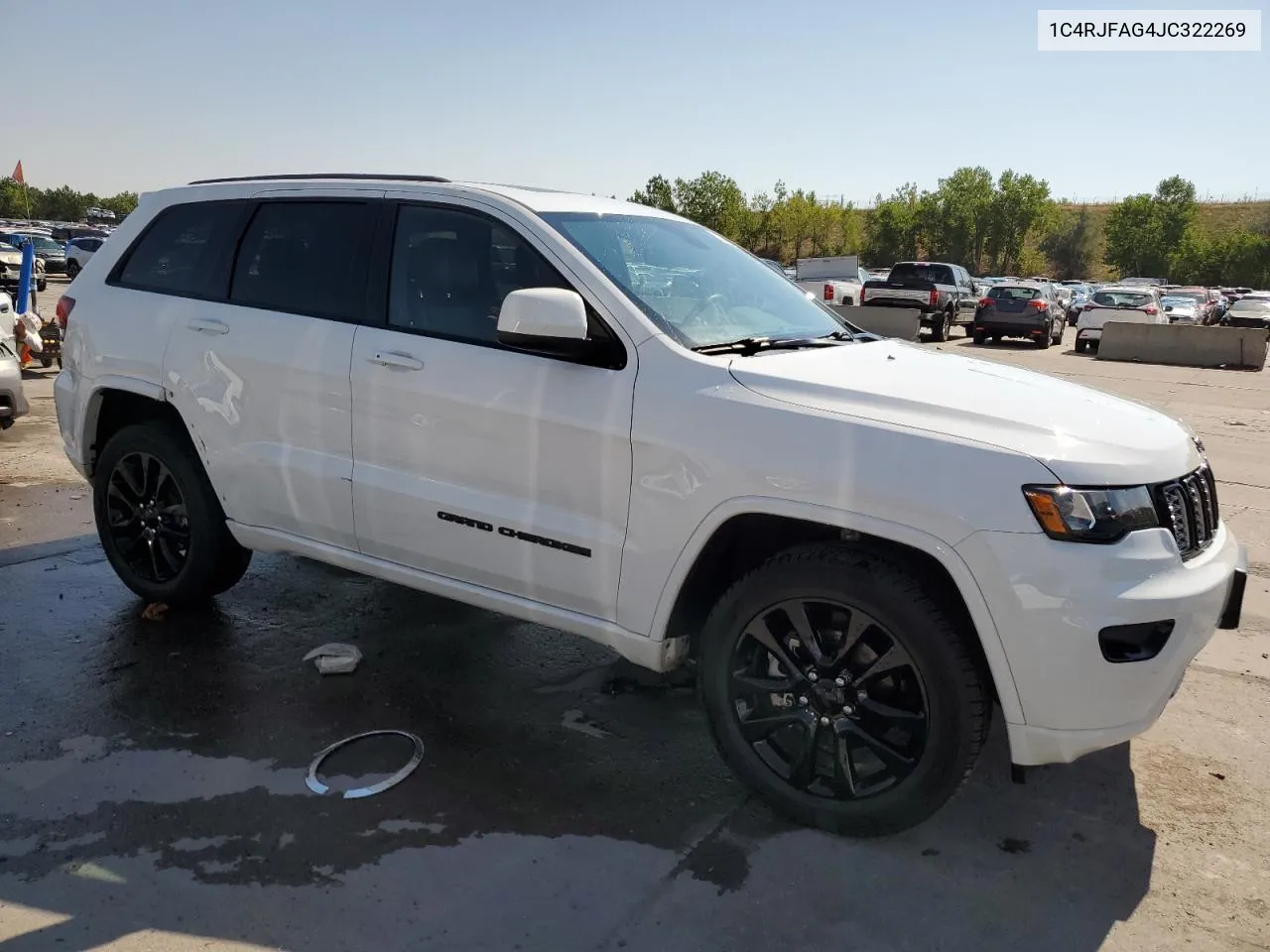 2018 Jeep Grand Cherokee Laredo VIN: 1C4RJFAG4JC322269 Lot: 70326654