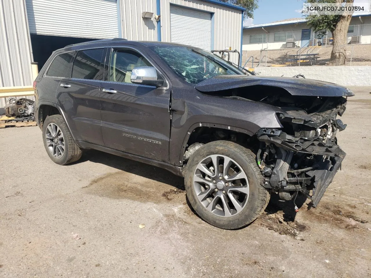 1C4RJFCG7JC107594 2018 Jeep Grand Cherokee Overland