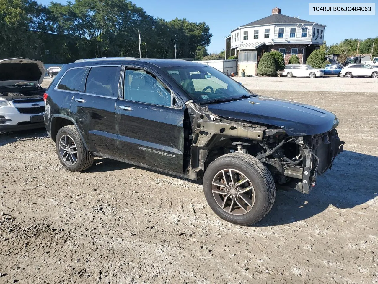 2018 Jeep Grand Cherokee Limited VIN: 1C4RJFBG6JC484063 Lot: 70700894