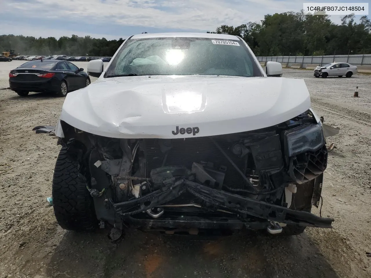 1C4RJFBG7JC148504 2018 Jeep Grand Cherokee Limited