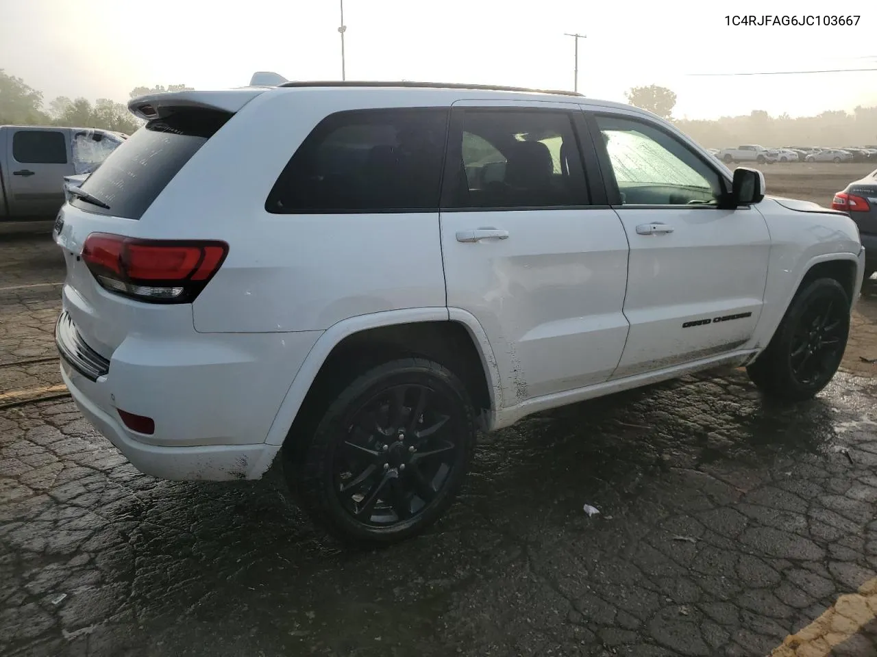 2018 Jeep Grand Cherokee Laredo VIN: 1C4RJFAG6JC103667 Lot: 70776294