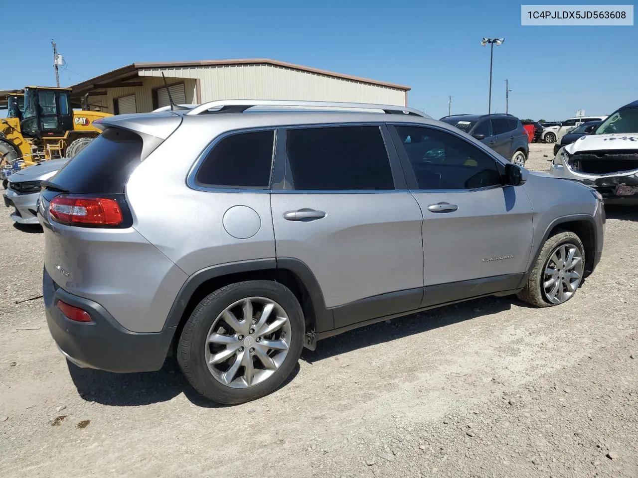 2018 Jeep Cherokee Limited VIN: 1C4PJLDX5JD563608 Lot: 70786944