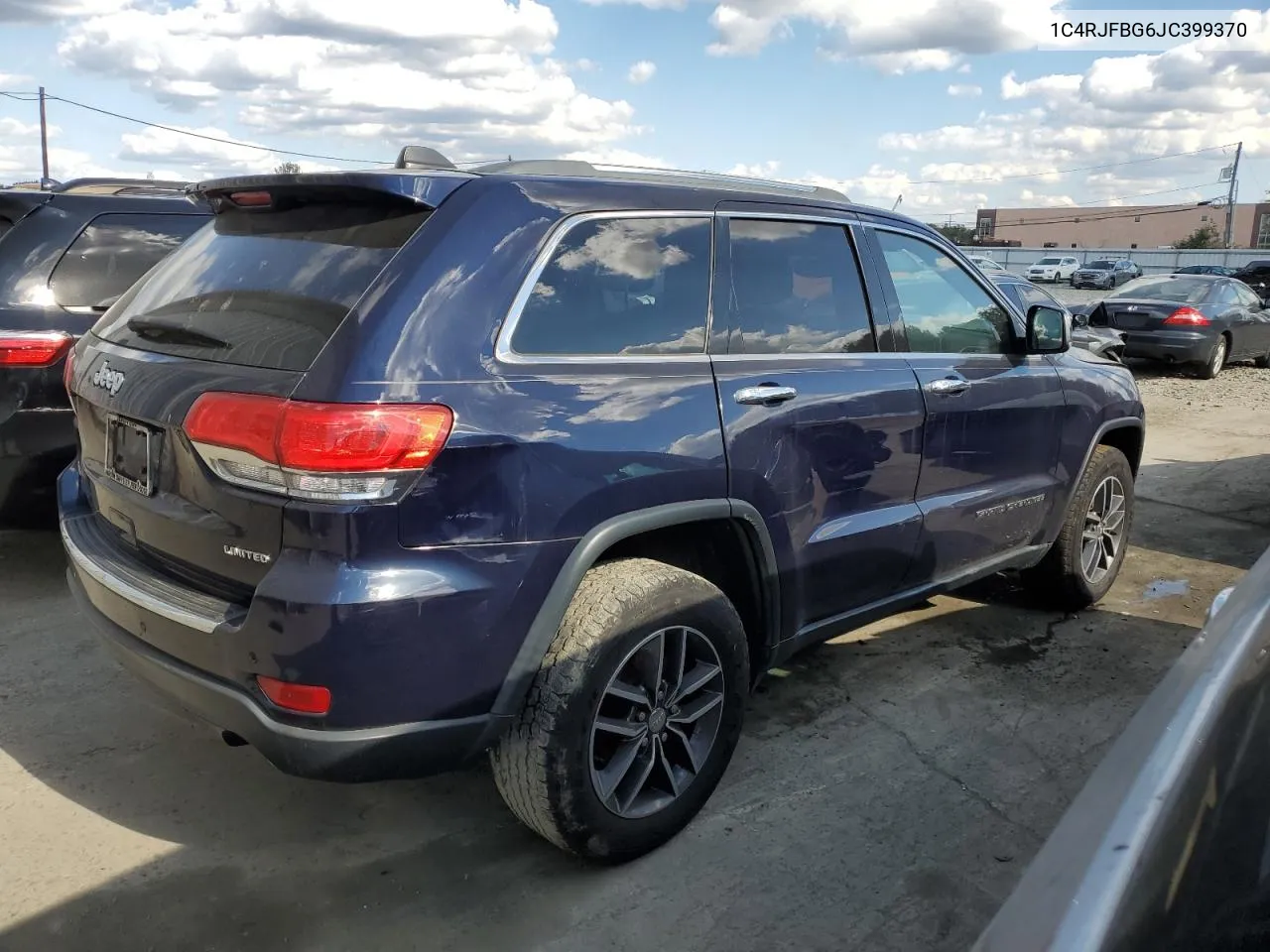 2018 Jeep Grand Cherokee Limited VIN: 1C4RJFBG6JC399370 Lot: 70815014