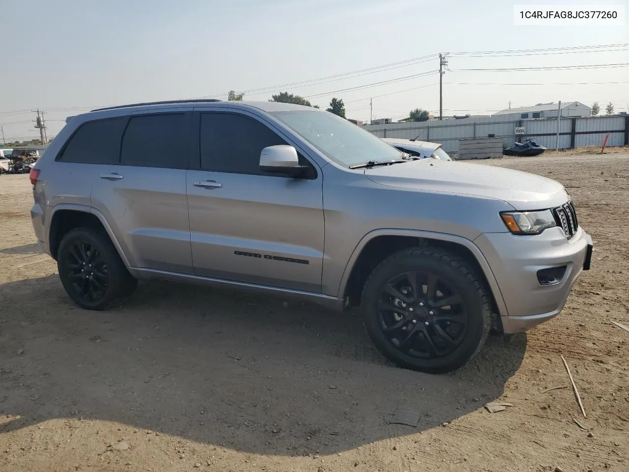 2018 Jeep Grand Cherokee Laredo VIN: 1C4RJFAG8JC377260 Lot: 70887034