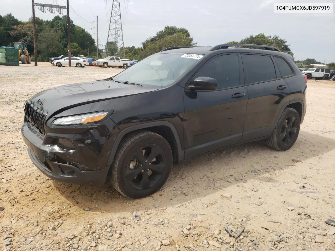 2018 Jeep Cherokee Latitude VIN: 1C4PJMCX6JD597919 Lot: 70953774