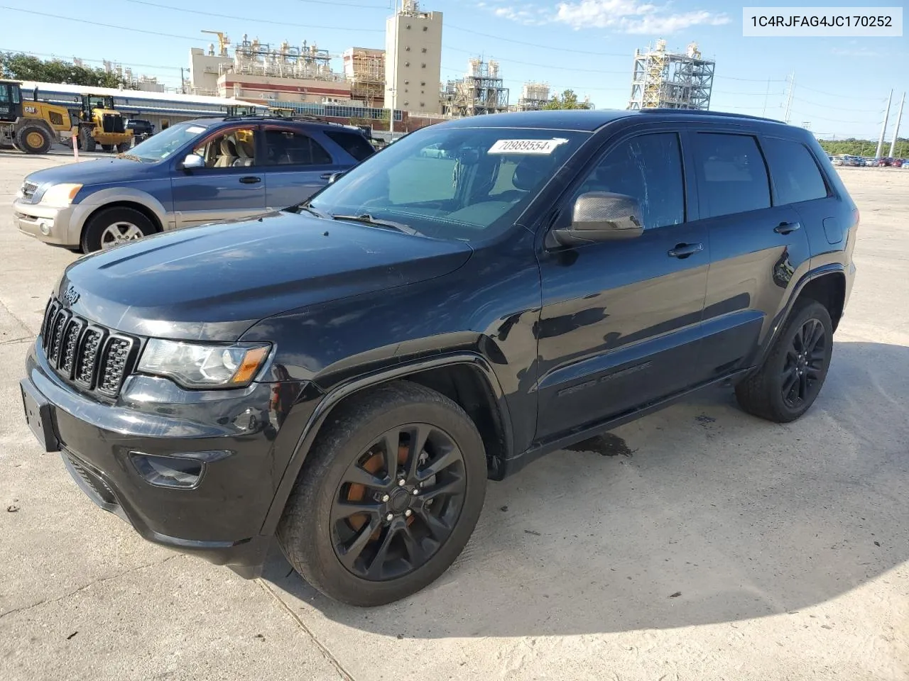 1C4RJFAG4JC170252 2018 Jeep Grand Cherokee Laredo