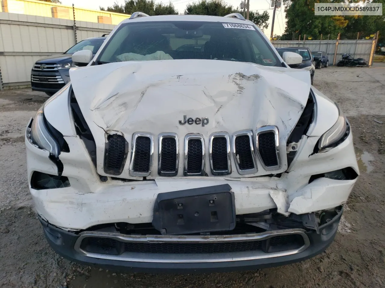 1C4PJMDXXJD589837 2018 Jeep Cherokee Limited