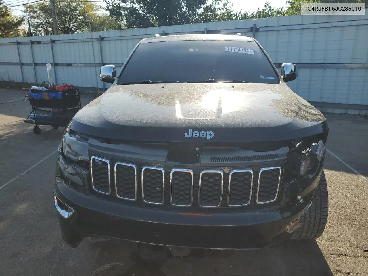 2018 Jeep Grand Cherokee Limited VIN: 1C4RJFBT5JC235010 Lot: 71114744