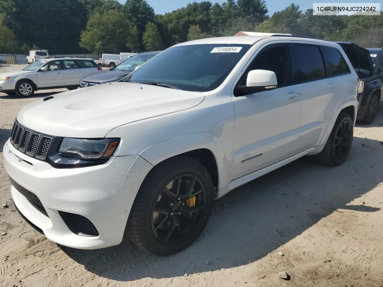 2018 Jeep Grand Cherokee Trackhawk VIN: 1C4RJFN94JC224242 Lot: 71246854