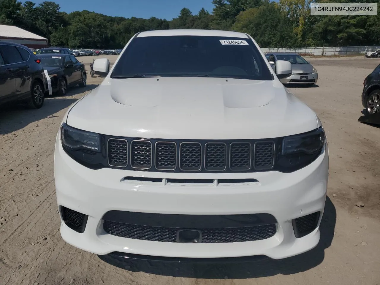 2018 Jeep Grand Cherokee Trackhawk VIN: 1C4RJFN94JC224242 Lot: 71246854