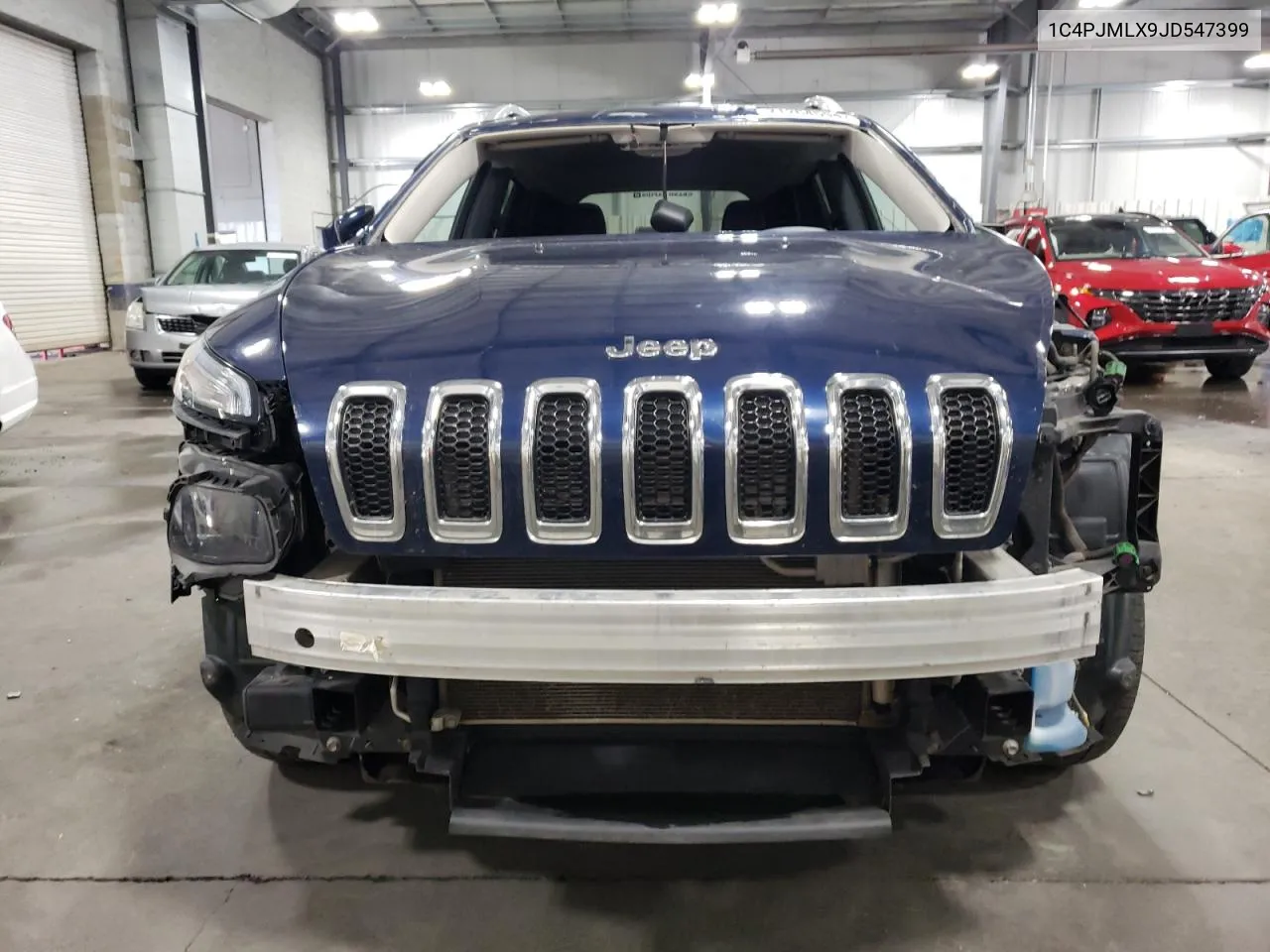 2018 Jeep Cherokee Latitude Plus VIN: 1C4PJMLX9JD547399 Lot: 71264594