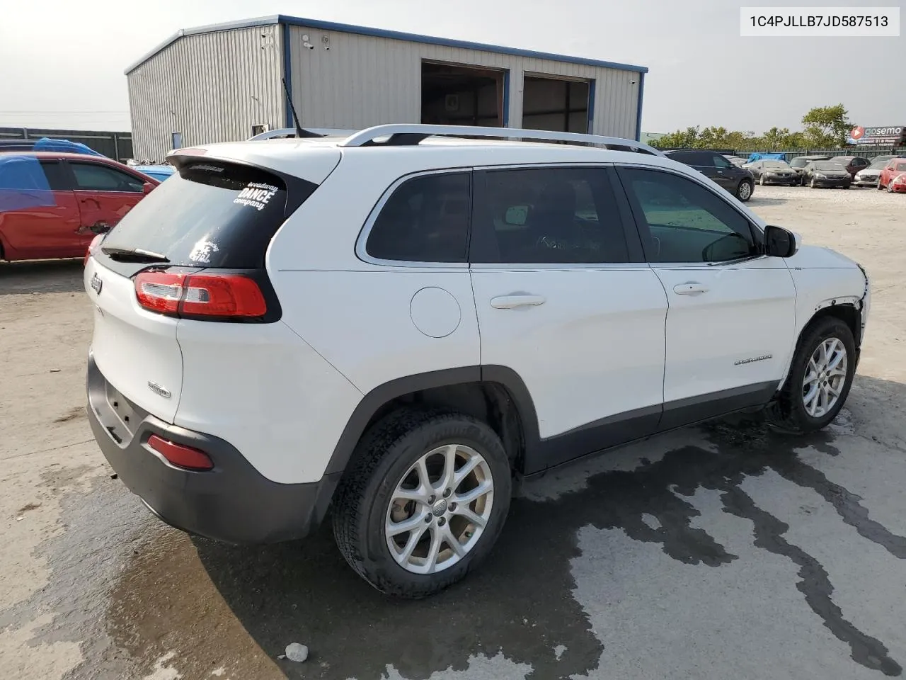 2018 Jeep Cherokee Latitude Plus VIN: 1C4PJLLB7JD587513 Lot: 71270724