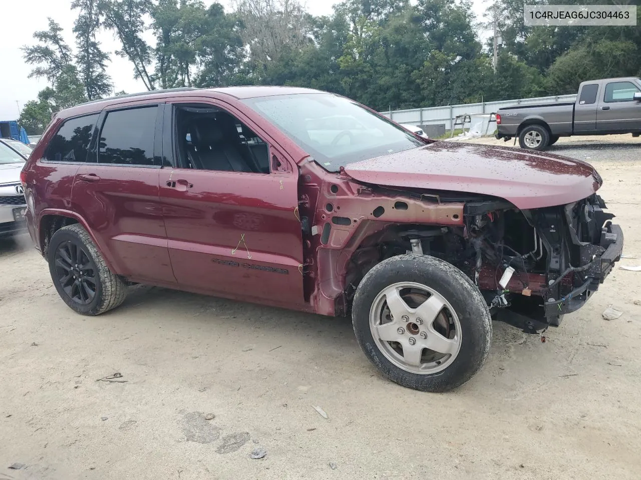 2018 Jeep Grand Cherokee Laredo VIN: 1C4RJEAG6JC304463 Lot: 71278784