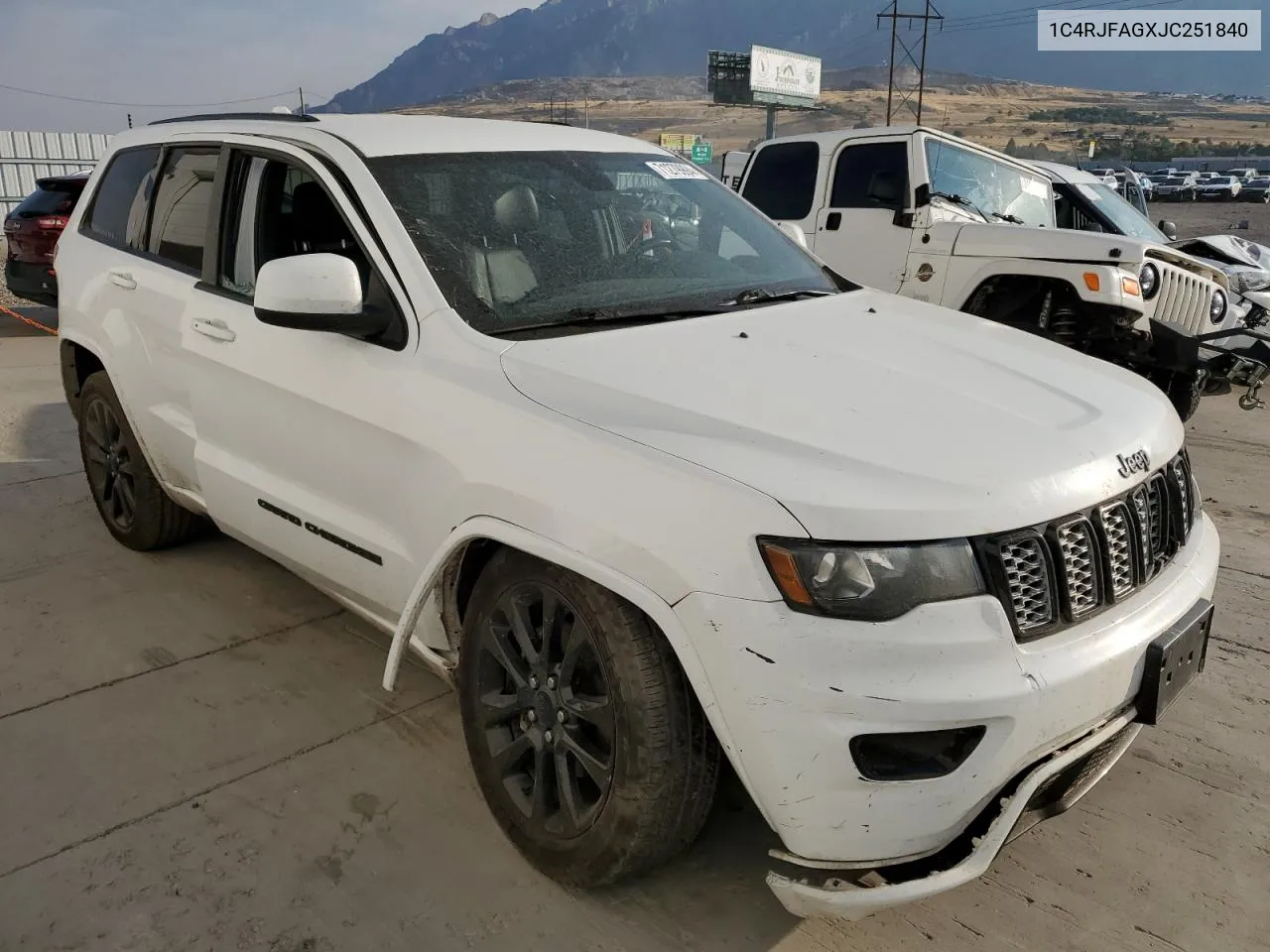 2018 Jeep Grand Cherokee Laredo VIN: 1C4RJFAGXJC251840 Lot: 71279994