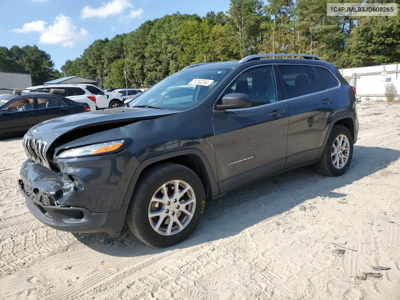 2018 Jeep Cherokee Latitude Plus VIN: 1C4PJMLB3JD608265 Lot: 71295264