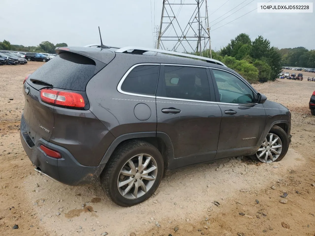 2018 Jeep Cherokee Limited VIN: 1C4PJLDX6JD552228 Lot: 71295744