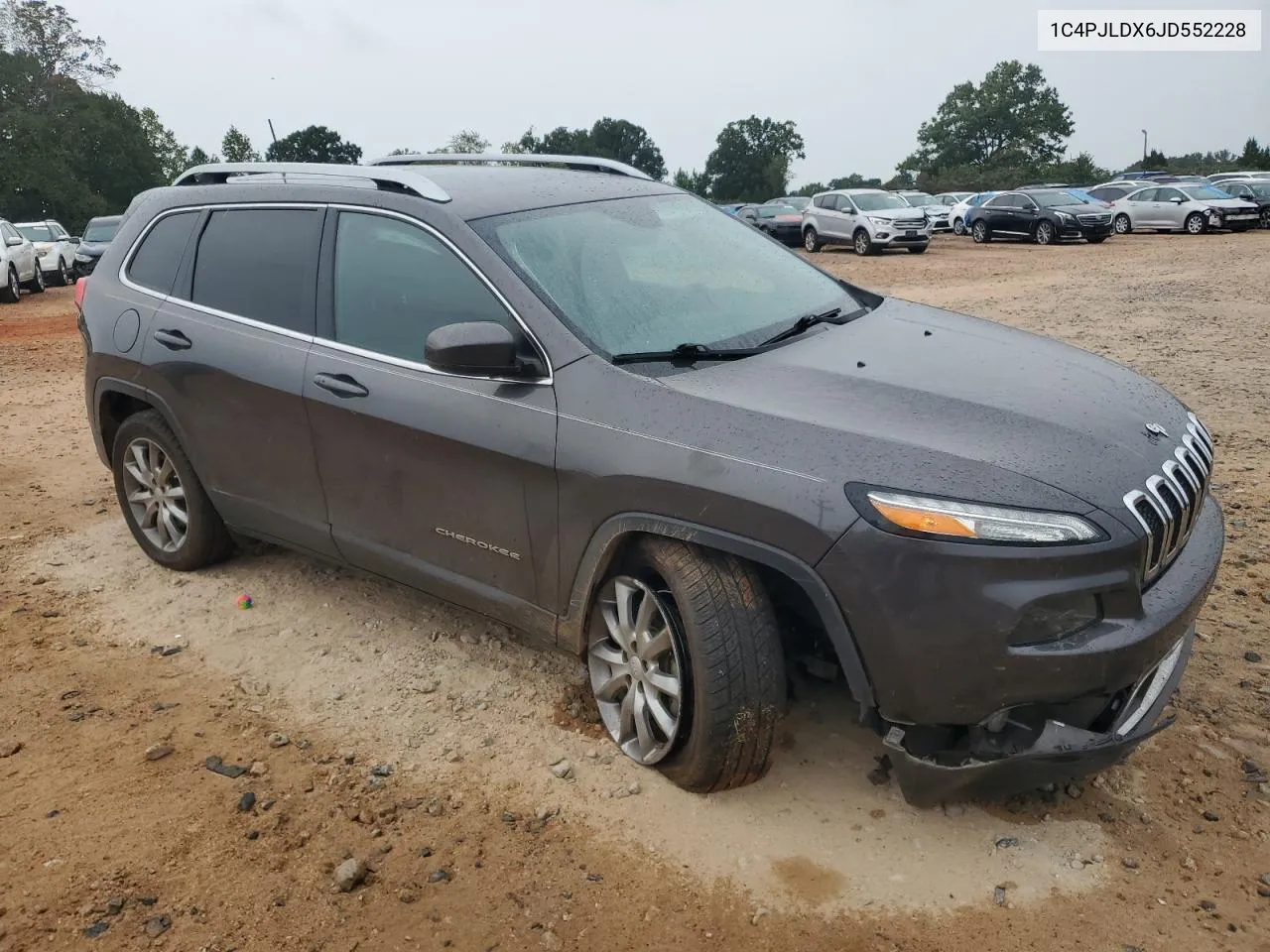 2018 Jeep Cherokee Limited VIN: 1C4PJLDX6JD552228 Lot: 71295744