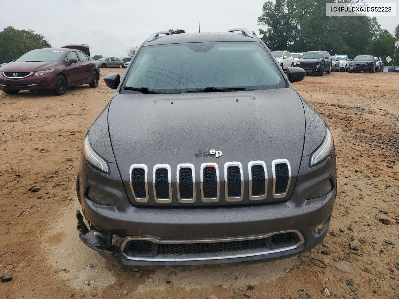 2018 Jeep Cherokee Limited VIN: 1C4PJLDX6JD552228 Lot: 71295744