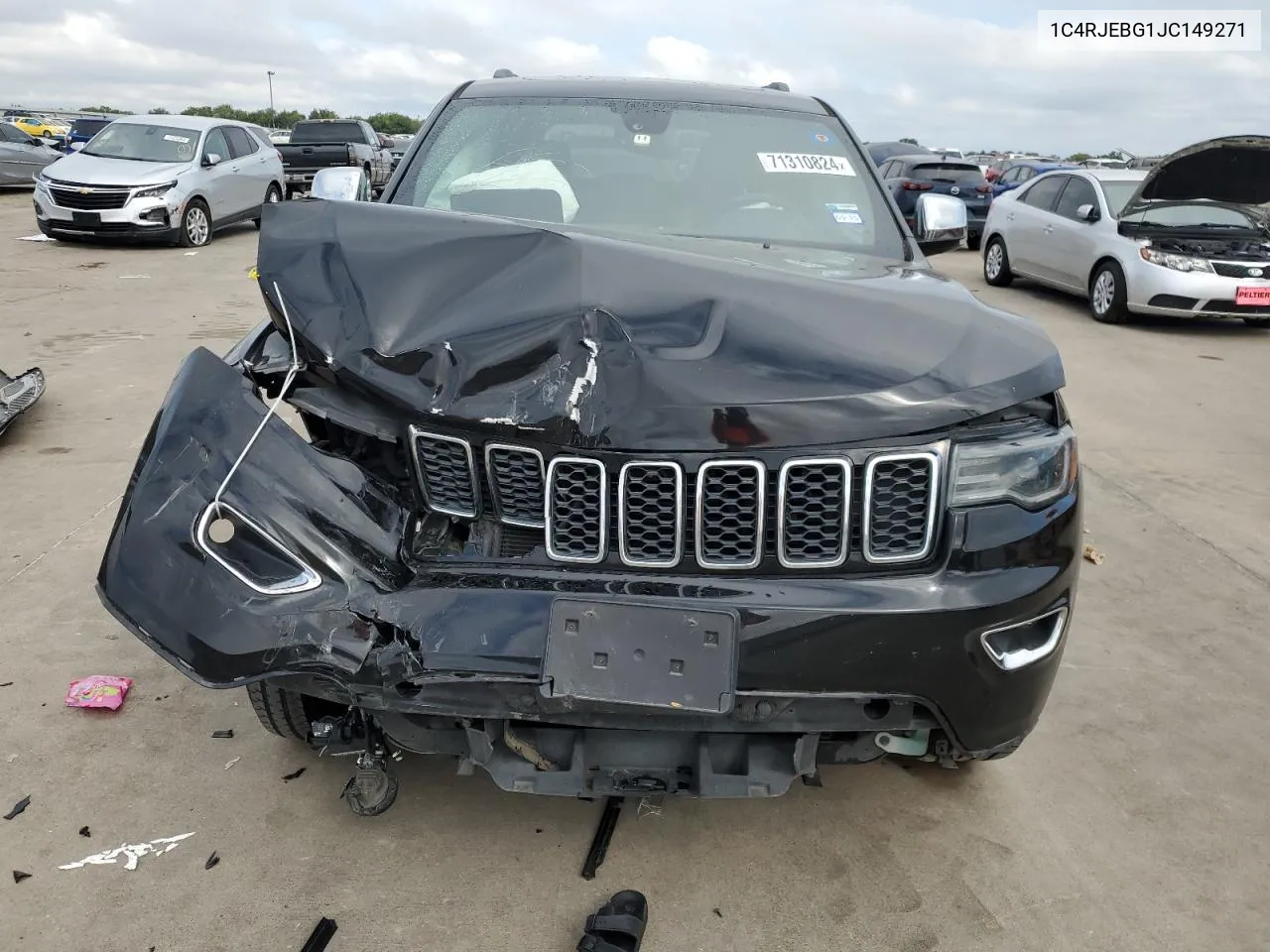 1C4RJEBG1JC149271 2018 Jeep Grand Cherokee Limited