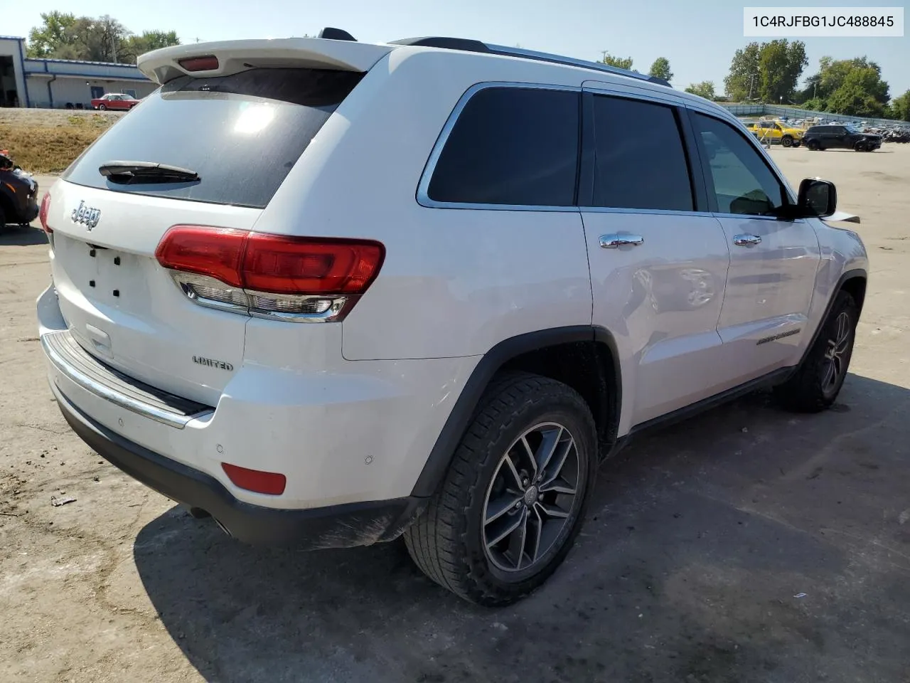 2018 Jeep Grand Cherokee Limited VIN: 1C4RJFBG1JC488845 Lot: 71356994