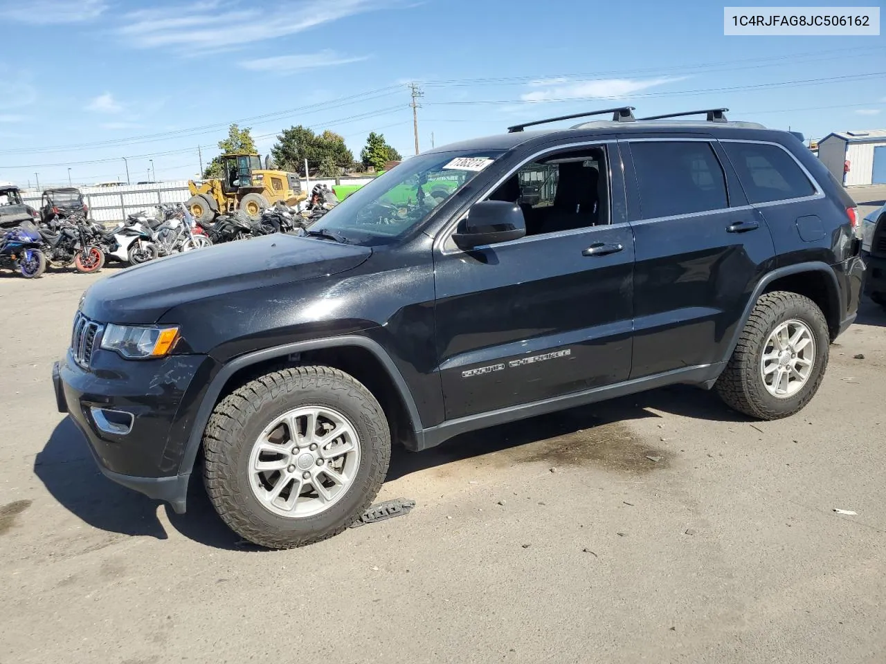 2018 Jeep Grand Cherokee Laredo VIN: 1C4RJFAG8JC506162 Lot: 71363274