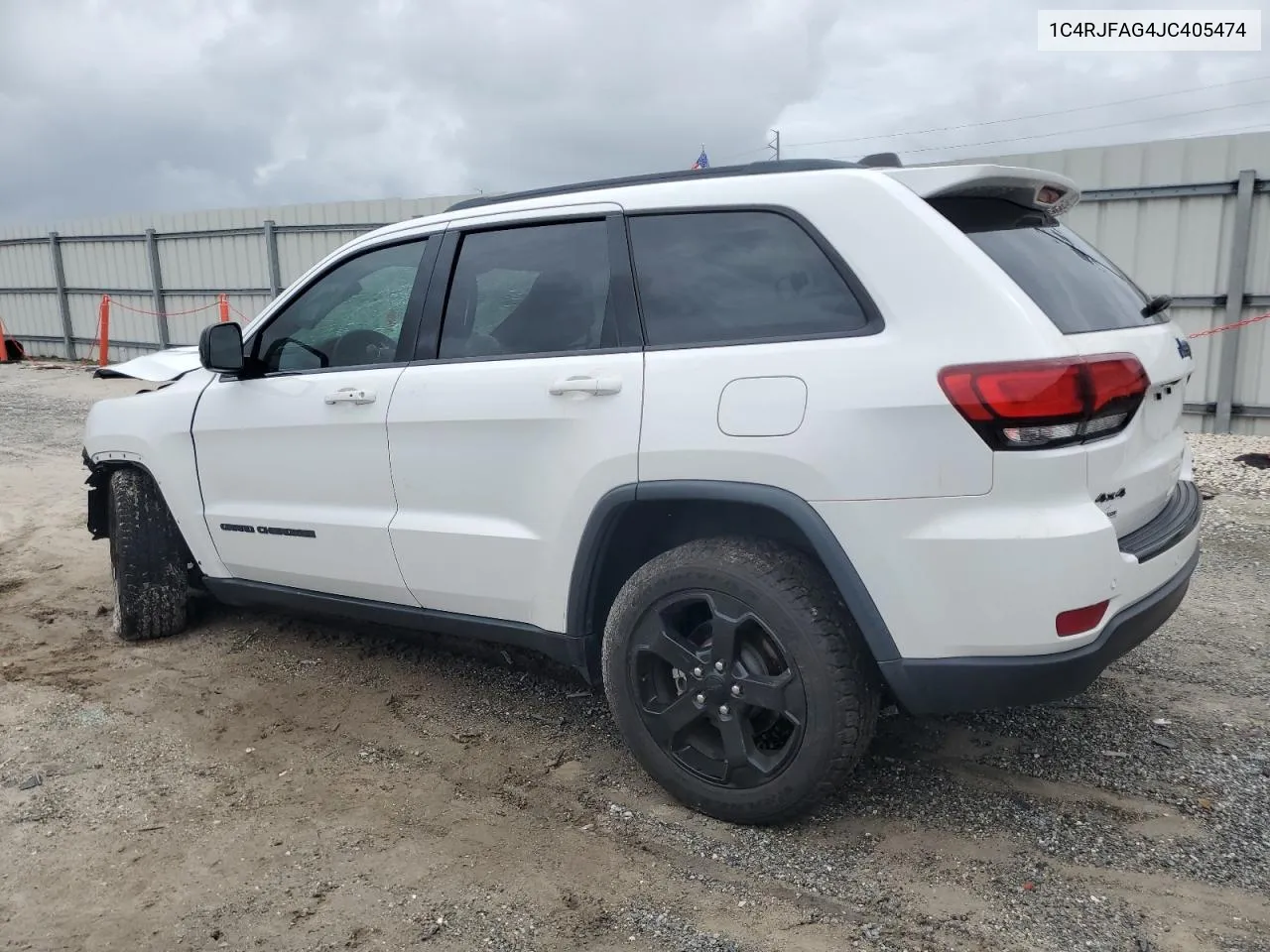 2018 Jeep Grand Cherokee Laredo VIN: 1C4RJFAG4JC405474 Lot: 71384374