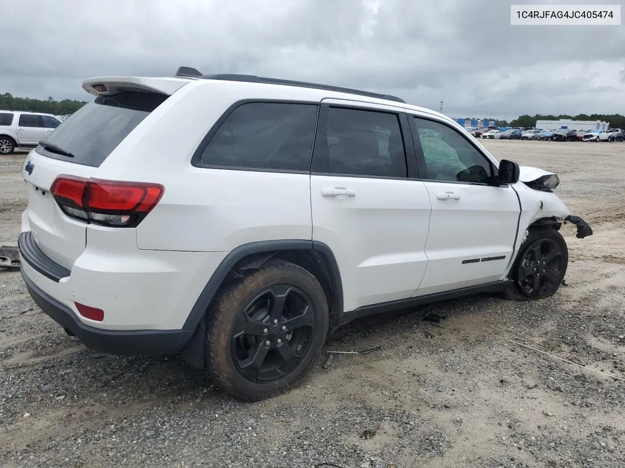 2018 Jeep Grand Cherokee Laredo VIN: 1C4RJFAG4JC405474 Lot: 71384374