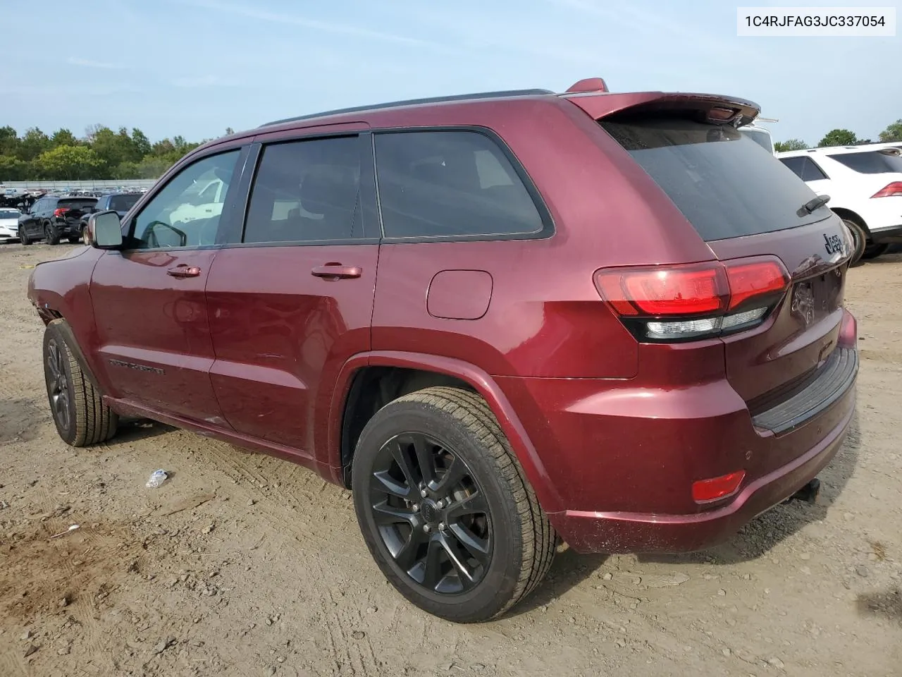 2018 Jeep Grand Cherokee Laredo VIN: 1C4RJFAG3JC337054 Lot: 71398984