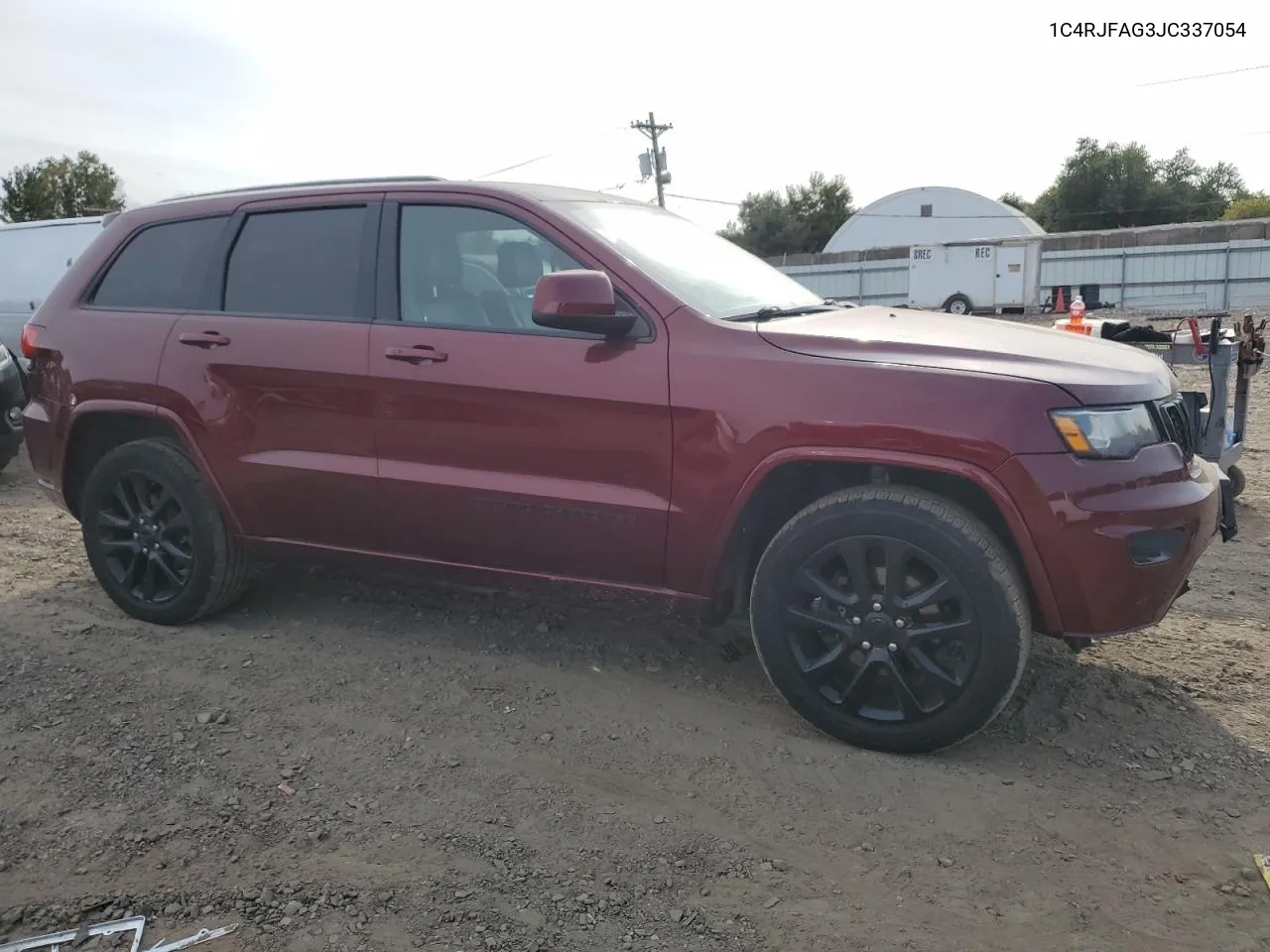 2018 Jeep Grand Cherokee Laredo VIN: 1C4RJFAG3JC337054 Lot: 71398984