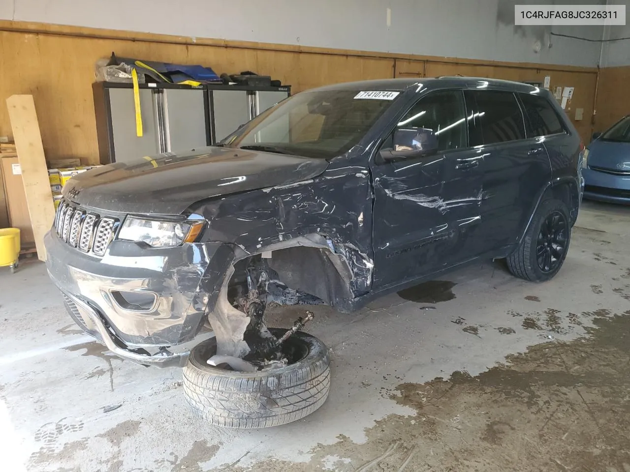 2018 Jeep Grand Cherokee Laredo VIN: 1C4RJFAG8JC326311 Lot: 71410744