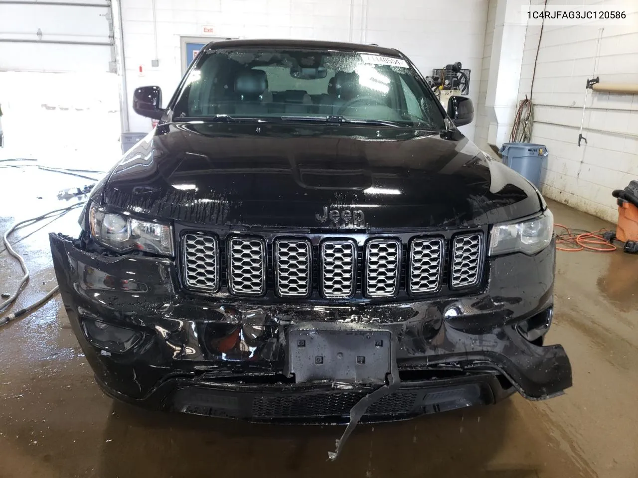 2018 Jeep Grand Cherokee Laredo VIN: 1C4RJFAG3JC120586 Lot: 71440554