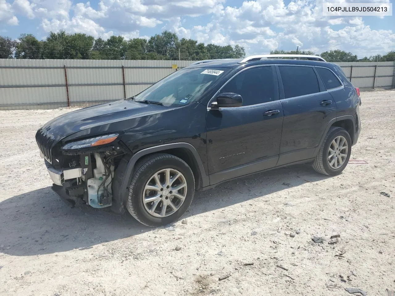 2018 Jeep Cherokee Latitude Plus VIN: 1C4PJLLB9JD504213 Lot: 71465844