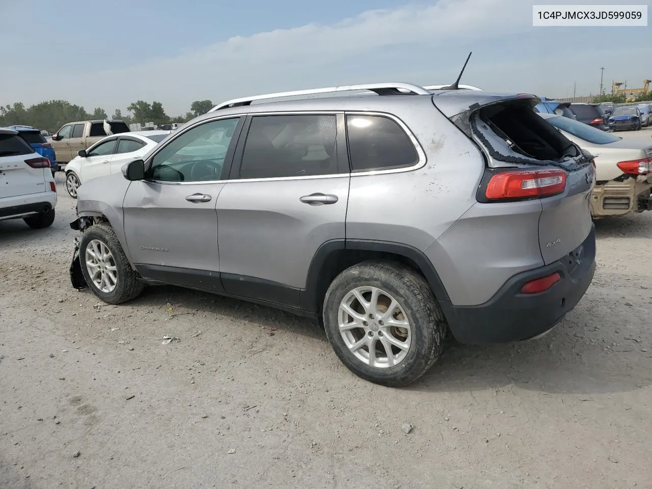 2018 Jeep Cherokee Latitude VIN: 1C4PJMCX3JD599059 Lot: 71467254