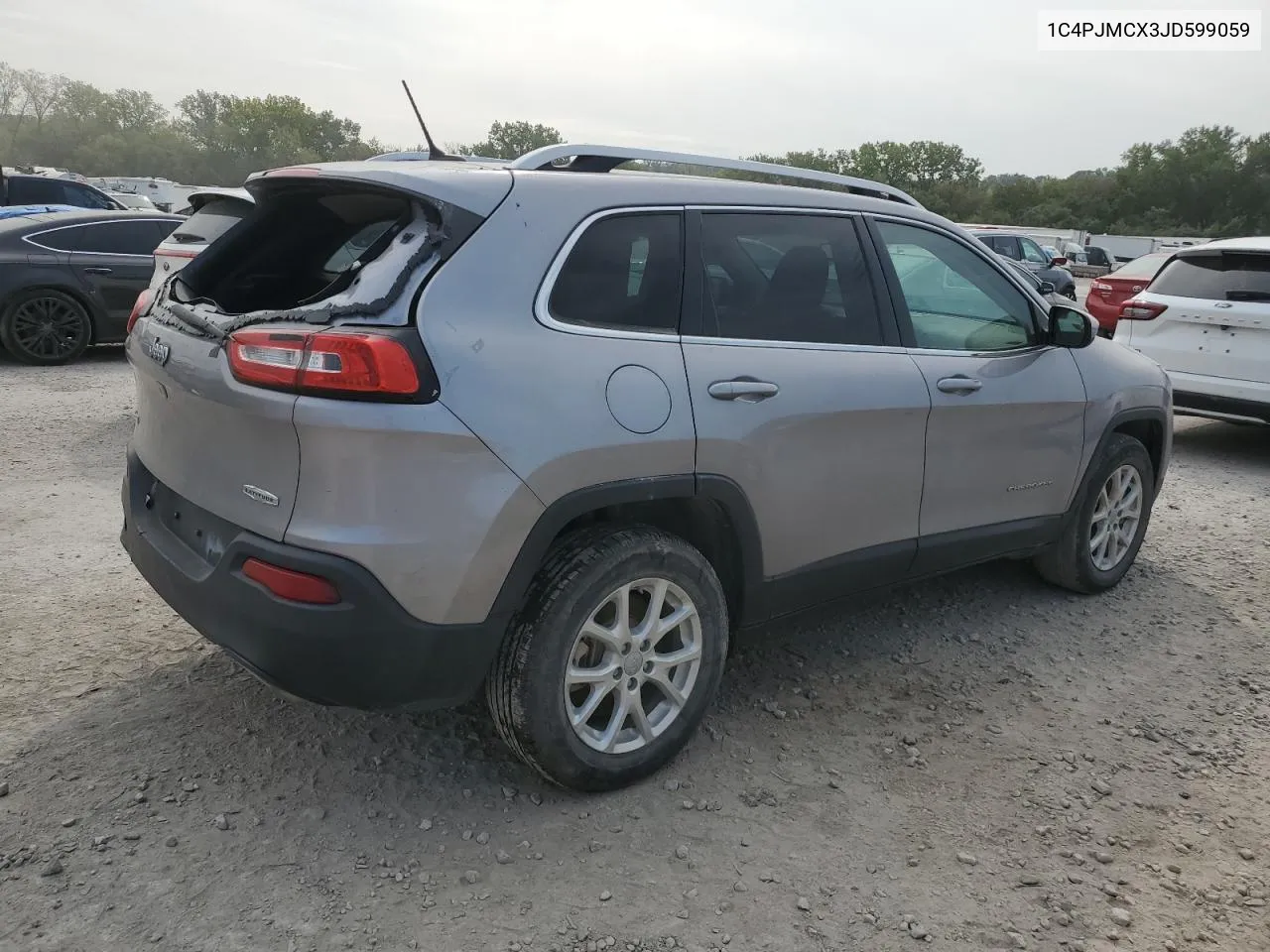 2018 Jeep Cherokee Latitude VIN: 1C4PJMCX3JD599059 Lot: 71467254