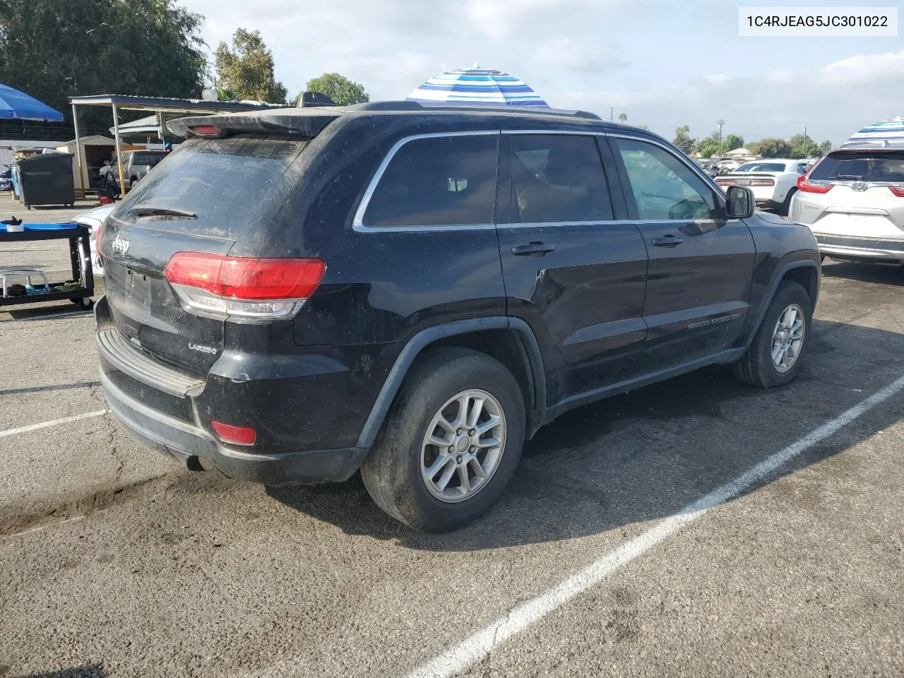 2018 Jeep Grand Cherokee Laredo VIN: 1C4RJEAG5JC301022 Lot: 71489364