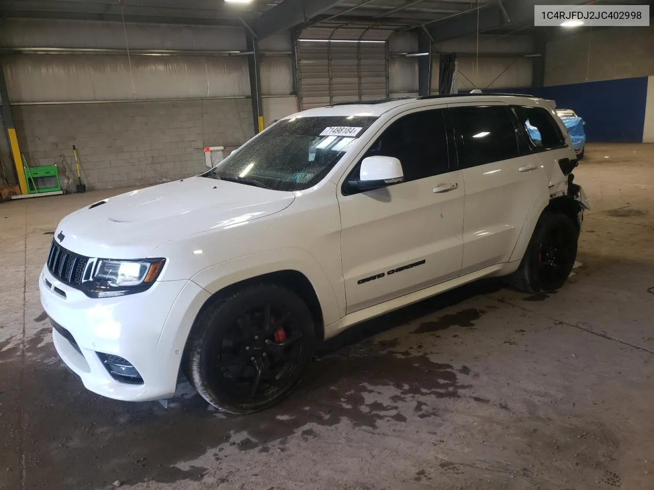 2018 Jeep Grand Cherokee Srt-8 VIN: 1C4RJFDJ2JC402998 Lot: 71498184