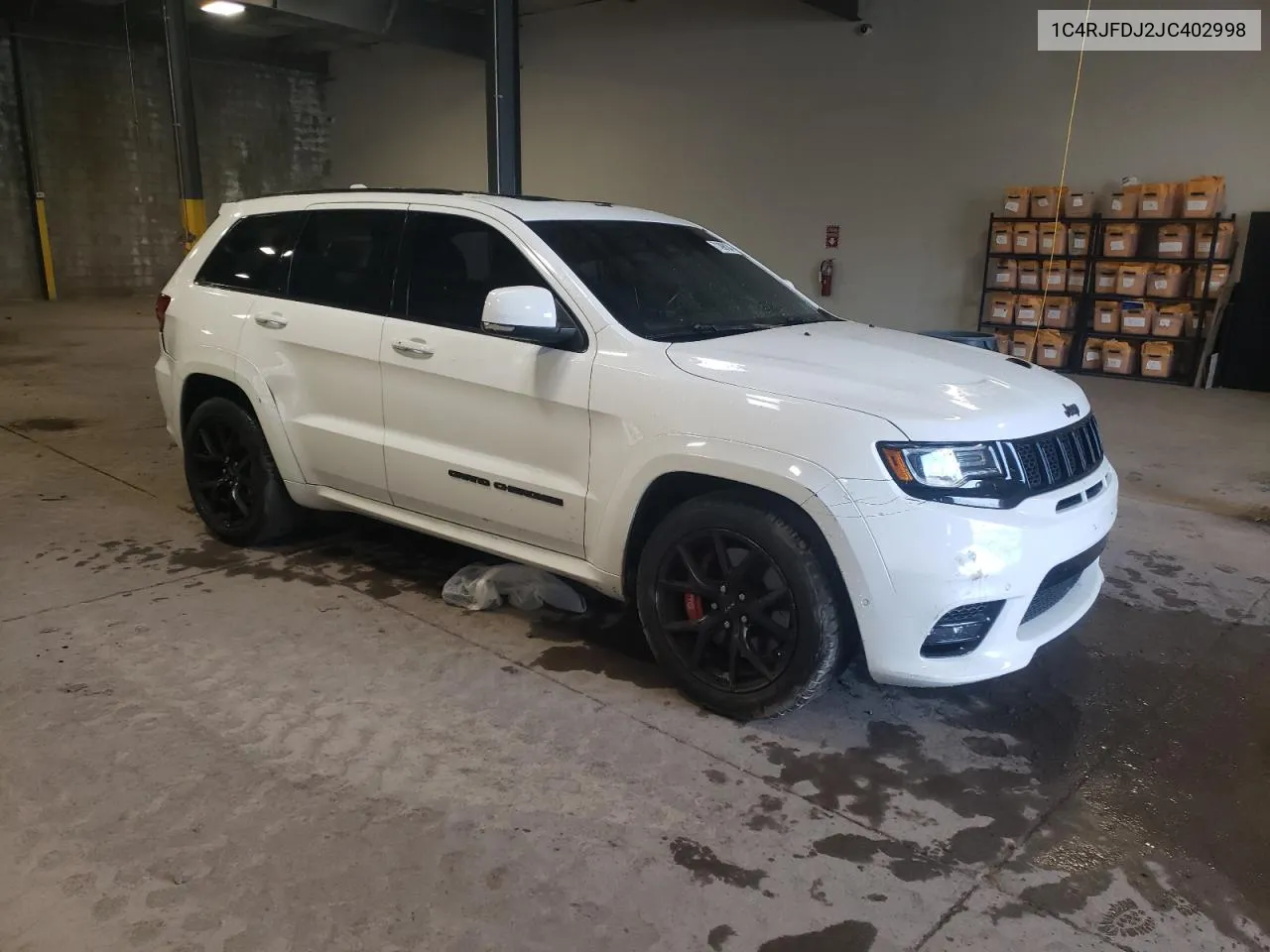 1C4RJFDJ2JC402998 2018 Jeep Grand Cherokee Srt-8