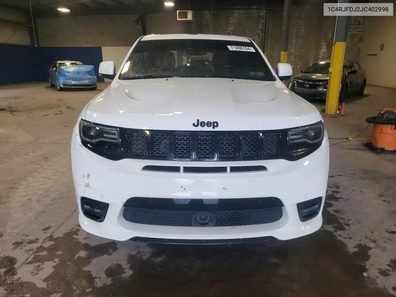 1C4RJFDJ2JC402998 2018 Jeep Grand Cherokee Srt-8