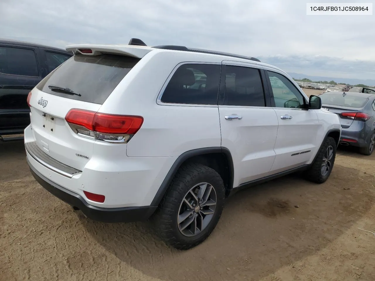 2018 Jeep Grand Cherokee Limited VIN: 1C4RJFBG1JC508964 Lot: 71504214