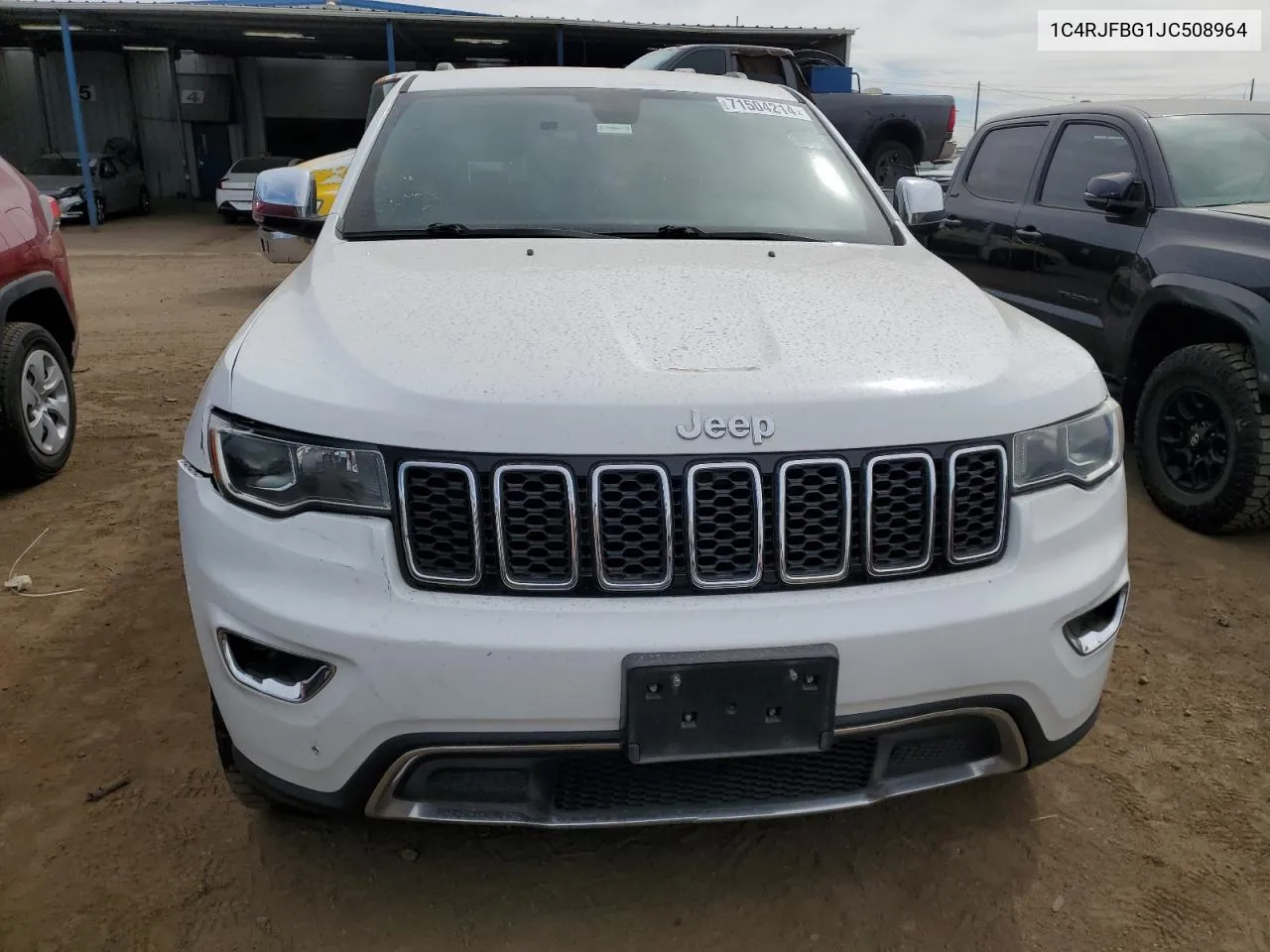 2018 Jeep Grand Cherokee Limited VIN: 1C4RJFBG1JC508964 Lot: 71504214