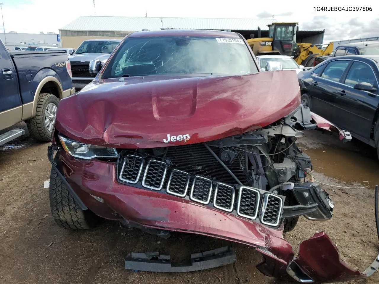 1C4RJEBG4JC397806 2018 Jeep Grand Cherokee Limited