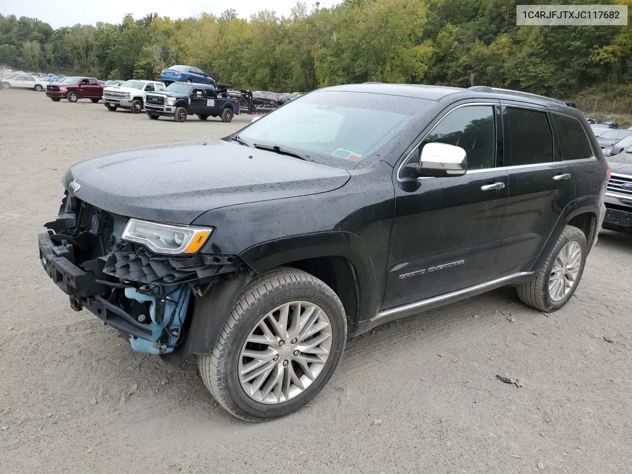 2018 Jeep Grand Cherokee Summit VIN: 1C4RJFJTXJC117682 Lot: 71571724