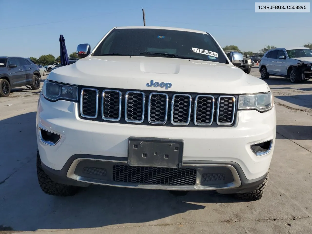 2018 Jeep Grand Cherokee Limited VIN: 1C4RJFBG8JC508895 Lot: 71668904