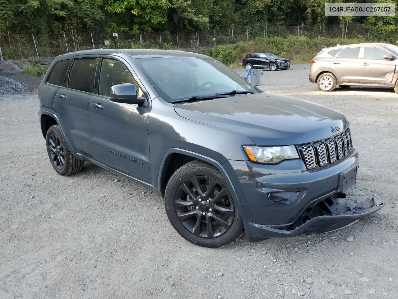 2018 Jeep Grand Cherokee Laredo VIN: 1C4RJFAG0JC267657 Lot: 71676714